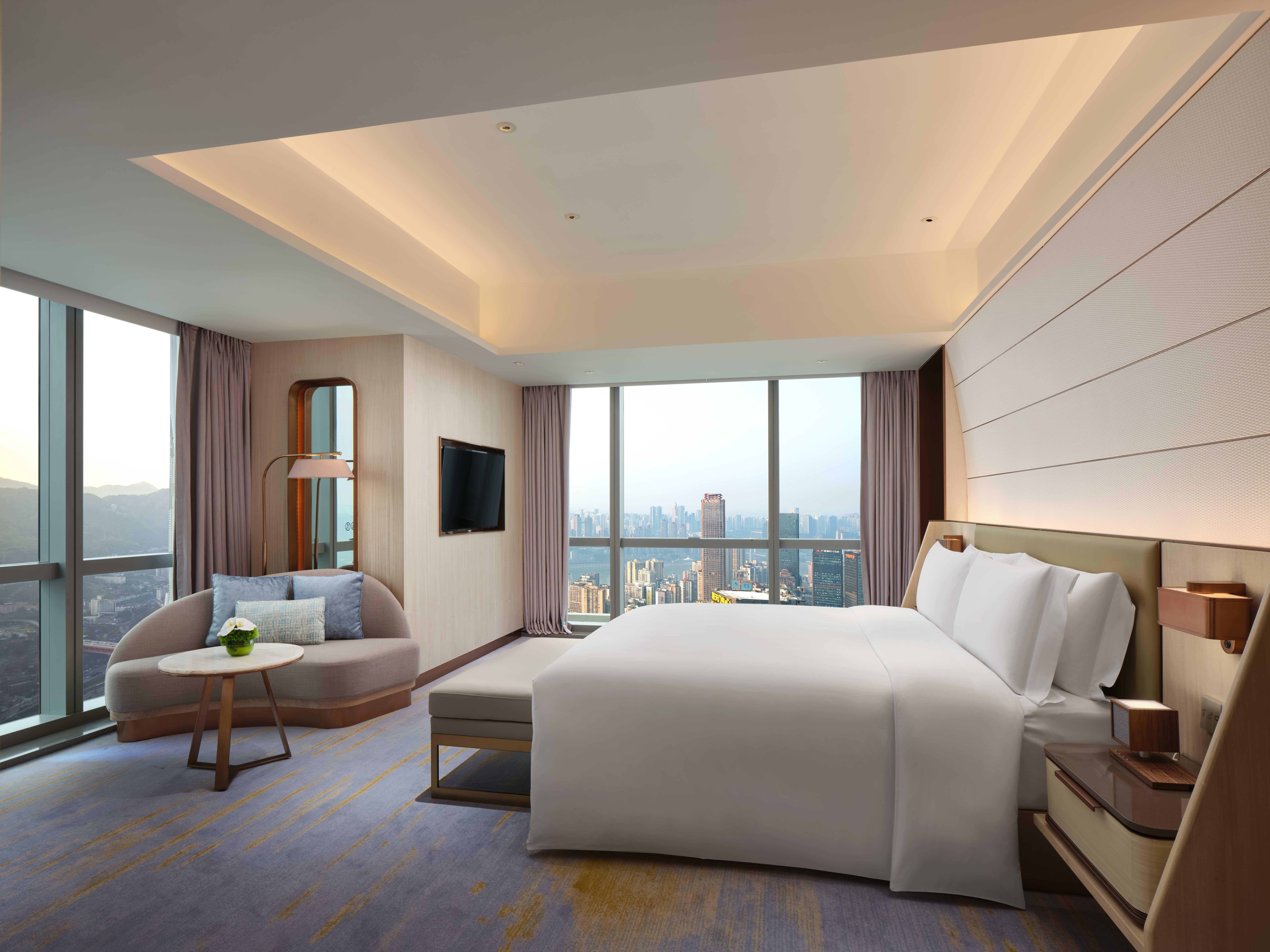 Intercontinental Chongqing Raffles City By Ihg Exterior foto