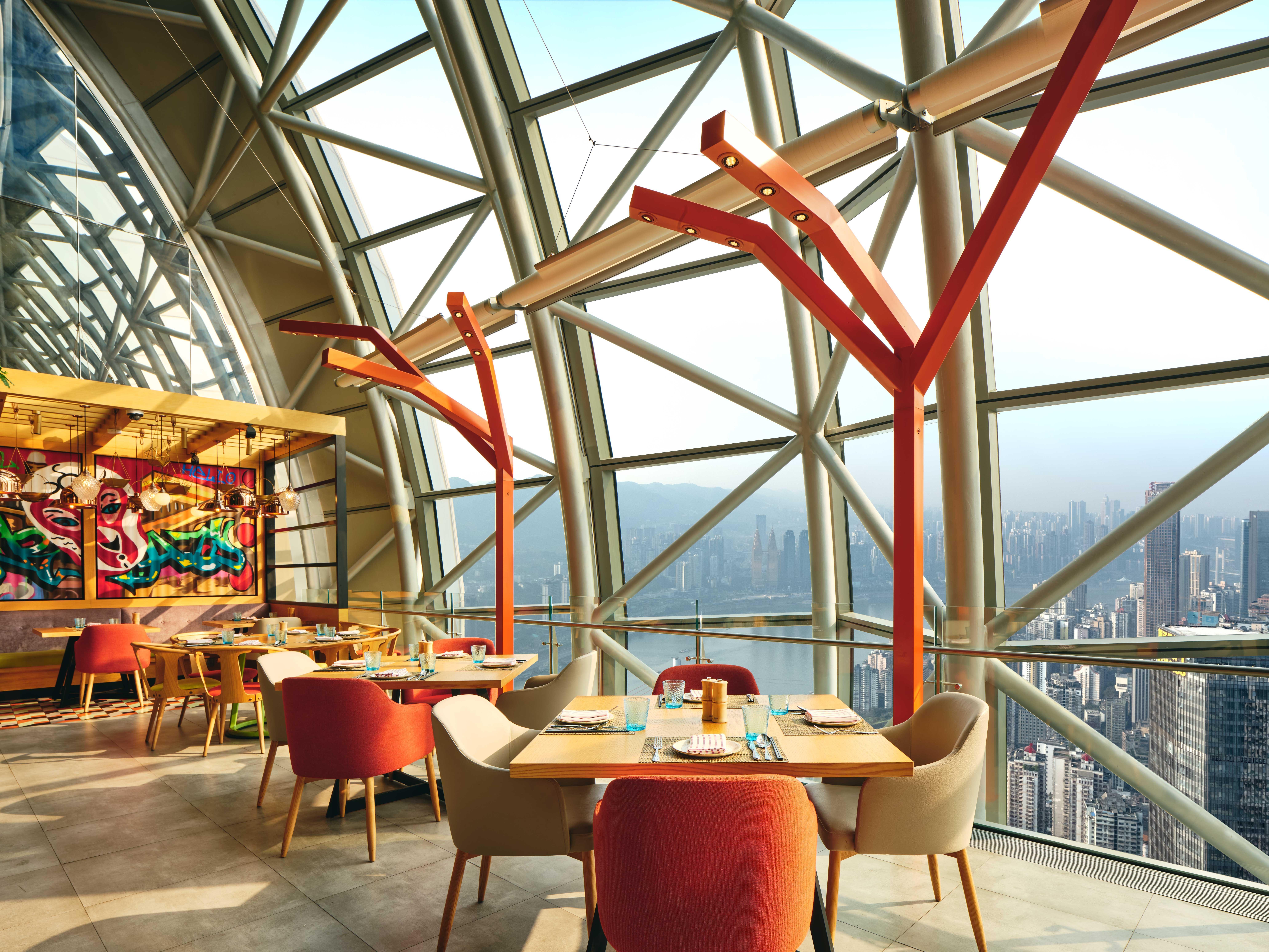 Intercontinental Chongqing Raffles City By Ihg Exterior foto