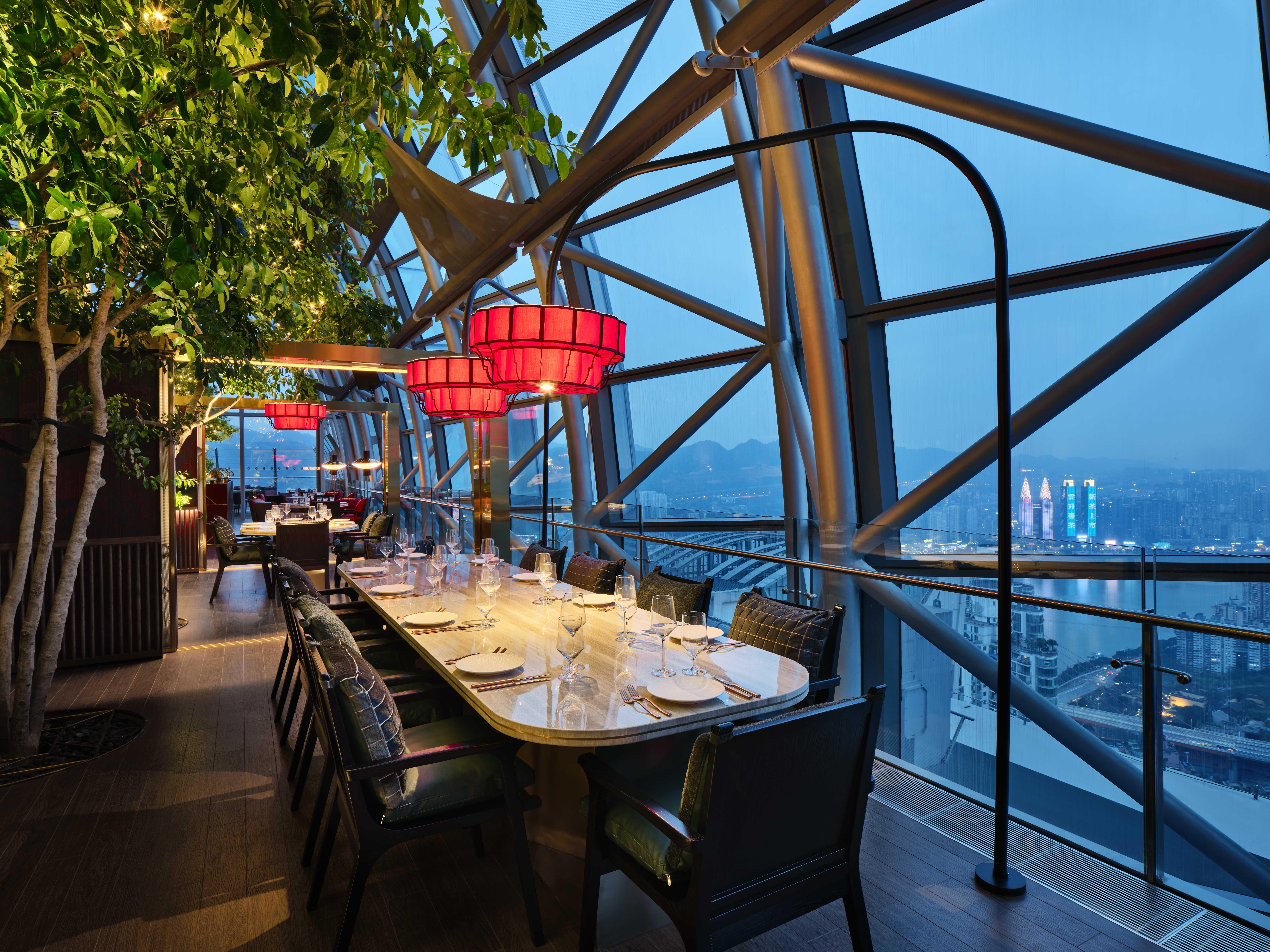 Intercontinental Chongqing Raffles City By Ihg Exterior foto